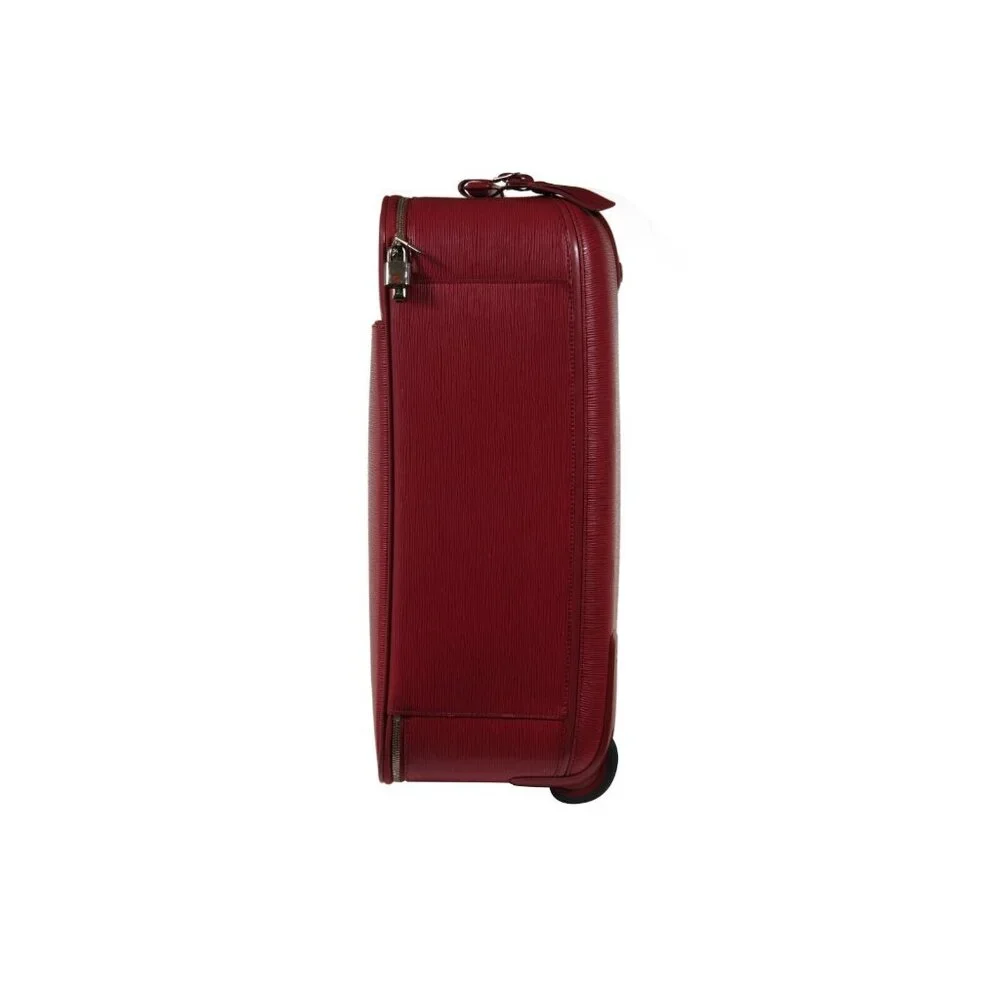 Louis Vuitton red leather